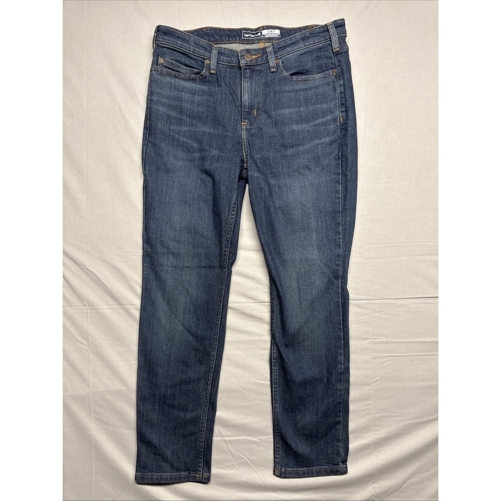 Carhartt Slim Fit 104976-H82 12 Short Dark Wash Denim Jeans Workwear‎ 34x28